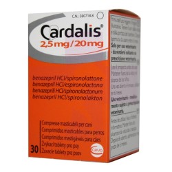 CARDALIS 2.5MG/20MG, 30 COMPRIMIDOS