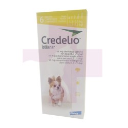 CREDELIO 56MG (1.5-2.5KG), 6 COMPRIMIDOS