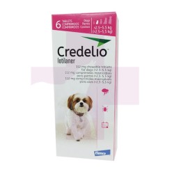 CREDELIO 112MG (2.5-5.5KG), 6 COMPRIMIDOS