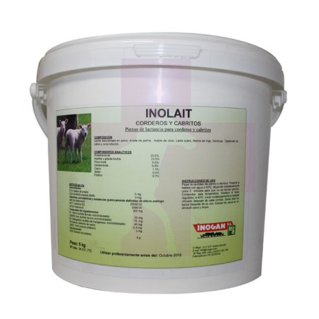 INOLAIT, LECHE CORDEROS Y CABRITOS, 5KG