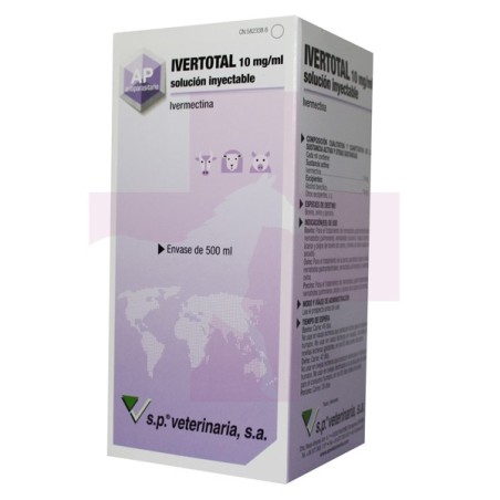 IVERTOTAL INYECTABLE, 500ML