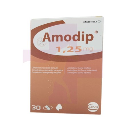AMODIP 1.25MG 30 COMP