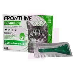 FRONTLINE COMBO GATOS Y HURONES, 1 PIPETA