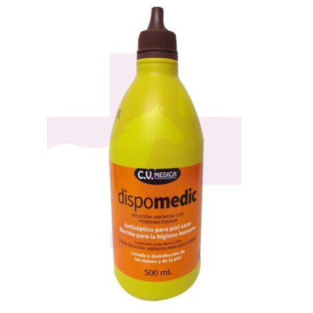 DISPOMEDIC 7.5% (POVIDONA YODADA) JABONOSA, 500ML