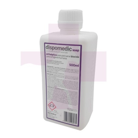 DISPOMEDIC SOAP CLORHEXIDINA JABONOSA 500ml CON BOMBA DOSIFI.