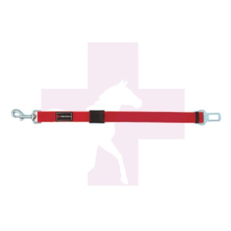 CINTURON SEGURIDAD NYLON COCHE 25MMX36-56CM, ROJO