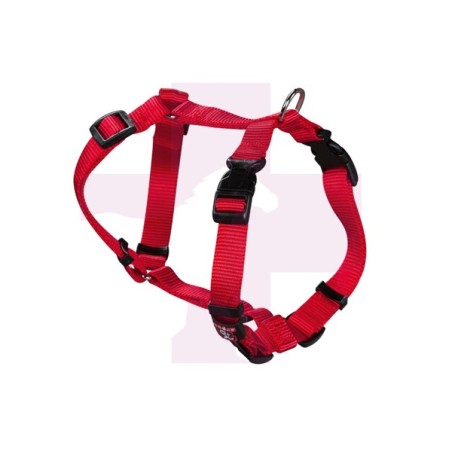 ARNES NYLON REGULABLE BASIC, ROJO, 2.5CM