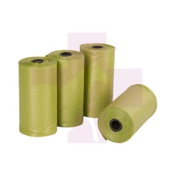 BOLSAS HIGIENICAS BIODEGRADABLES DE RECAMBIO, 4X20 BOLSAS