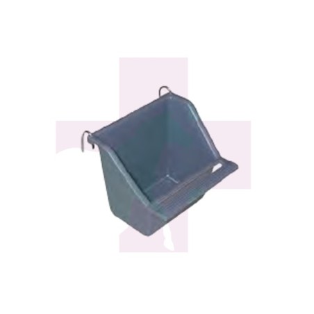 COMEDERO/BEBEDERO PVC CON GANCHOS, 130ML