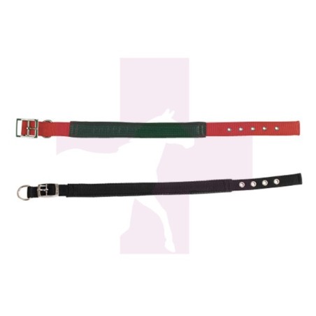COLLAR MIAMI PLUS 38-46CMX25MM, 25-40KG, ROJO