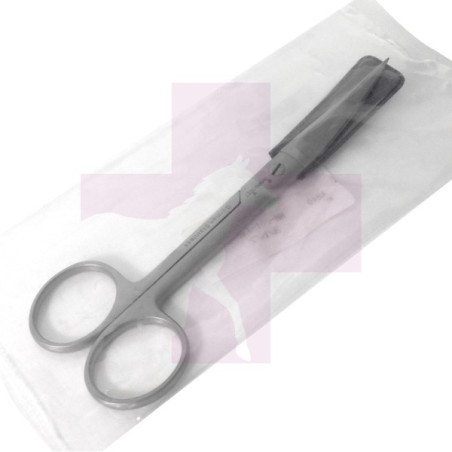 TIJERA CIRUGIA CURVA AGUDA/AGUDA, 14CM, CALIDAD A