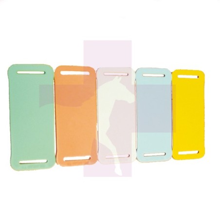 CROTAL PARA COLLAR DE NYLON OVINO, NARANJA