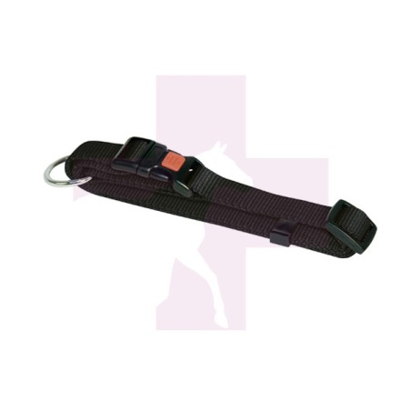COLLAR MIAMI, 40/55CMX20MM, NEGRO