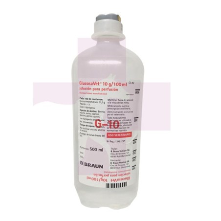 GLUCOSAVET 10% 500ML BRAUN