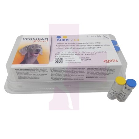 VERSICAN PLUS DHPPI+L4 (HEPTA), 1DOSIS