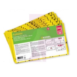 FLYMASTER LAMINAS ATRAPAMOSCAS, 6 HOJAS DE 59.5X30CM