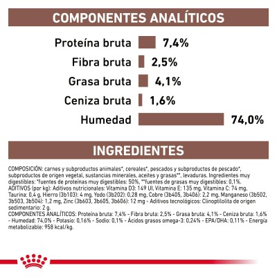 VHN DOG WET GASTRO HIGH FIBRE 1X410GR