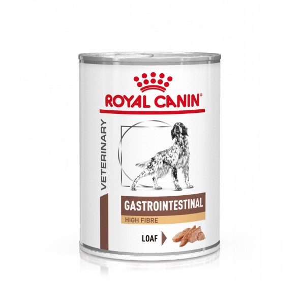 VHN DOG WET GASTRO HIGH FIBRE 1X410GR