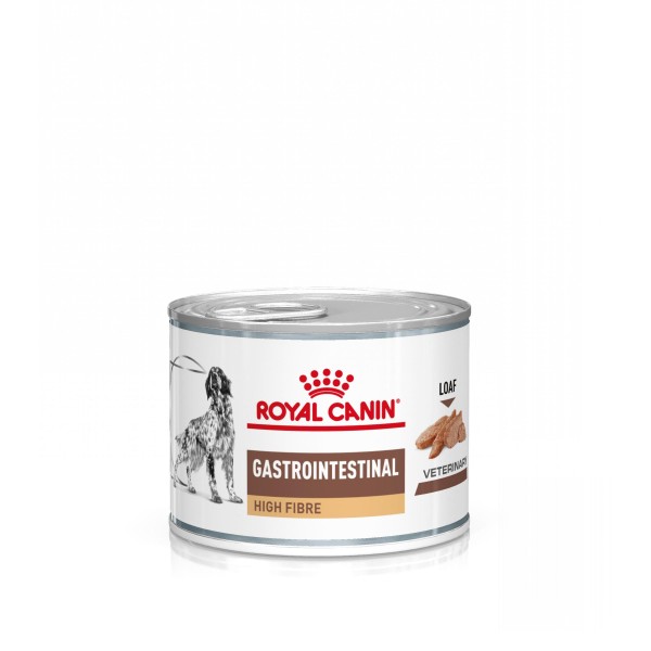 VHN DOG WET GASTRO HIGH FIBRE 1X200GR
