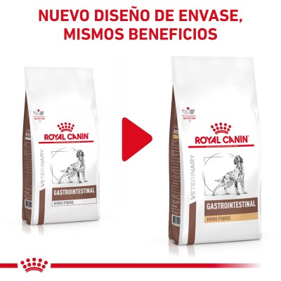 VHN DOG GASTRO INT HIGH FIBRE 2KG