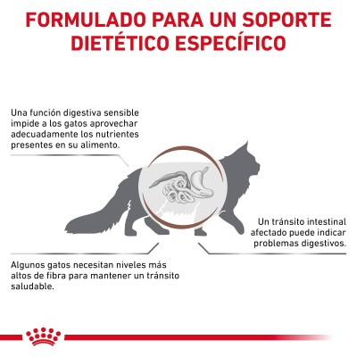 VHN CAT GASTRO INT FIBRE RESPONSE 4KG