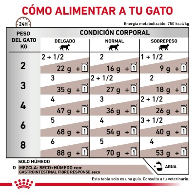 VHN CAT WET GASTRO FIBRE RESPONSE 1X85gr SOBRE