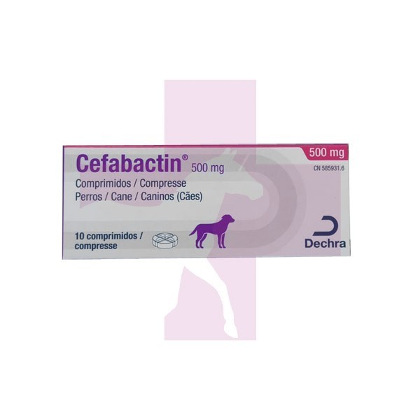 CEFABACTIN 500MG, 10 COMP