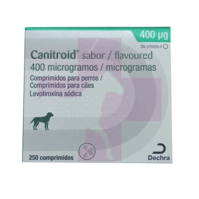 CANITROID SABOR 400 µg 250 comp