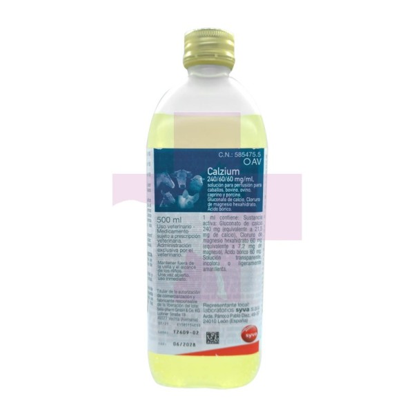 CALZIUM 240/60/60MG/ML, 500ML