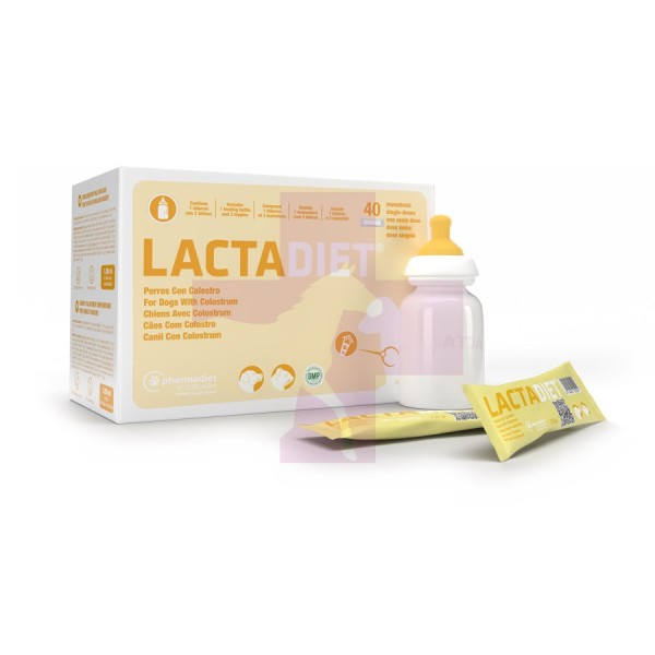 LACTADIET PERROS CALOSTRO 300G (40SOBRES X 7,5G)