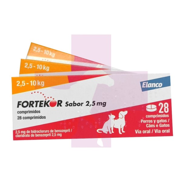 FORTEKOR SABOR 2.5MG, 28 COMPRIMIDOS