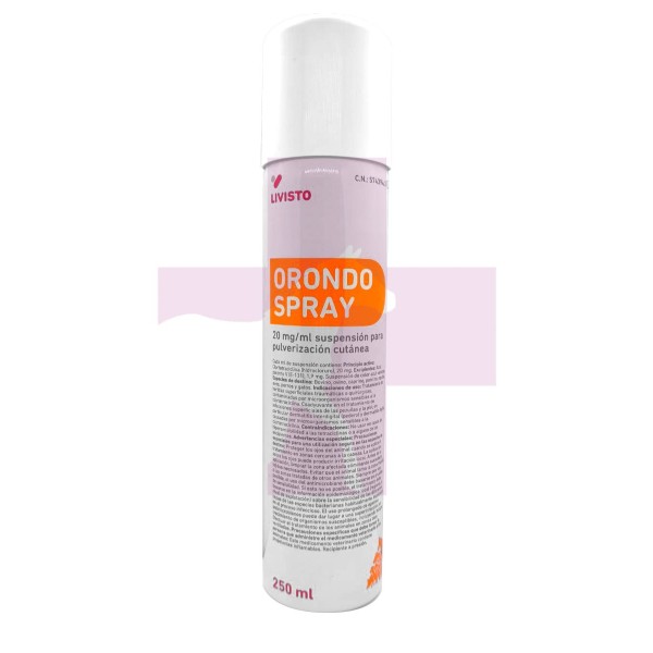 ORONDO SPRAY 20MG, 250ML