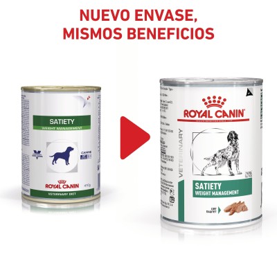 VHN DOG WET SATIETY SUPPORT WEIGHT MANAG. 410GR LATA