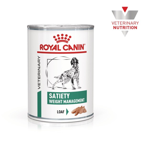 VHN DOG WET SATIETY SUPPORT WEIGHT MANAG. 410GR LATA