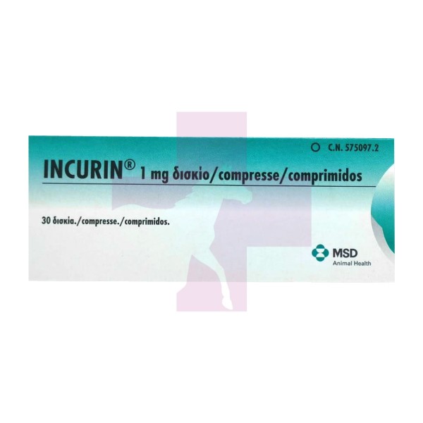 INCURIN 1MG, 30 COMPRIMIDOS