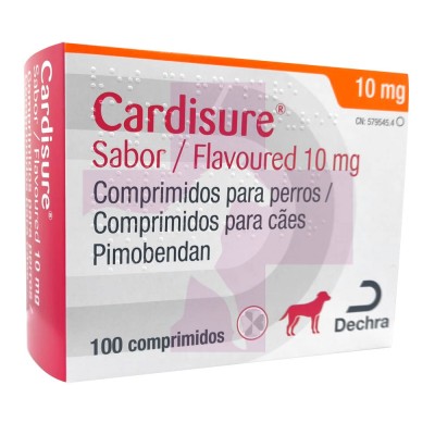 CARDISURE SABOR 10MG, 100 COMPRIMIDOS