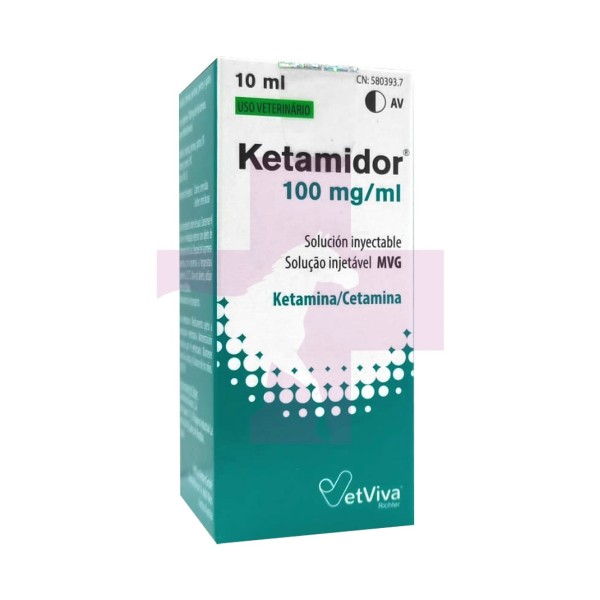 KETAMIDOR 100MG/ML, 10ML