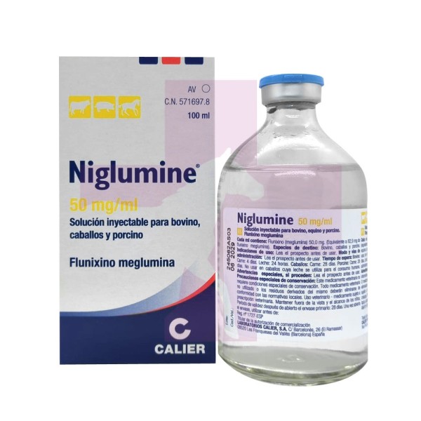 NIGLUMINE 50MG, 100ML
