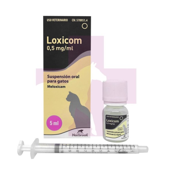 LOXICOM 0.5MG GATOS, 5ML