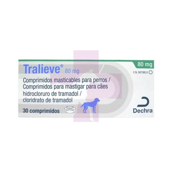 TRALIEVE 80MG, 30COMP MAST PERRO