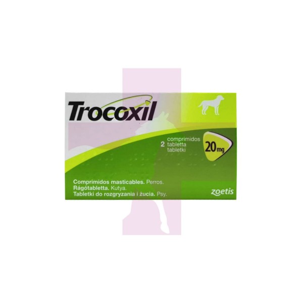 TROCOXIL 20MG, 2 COMPRIMIDOS