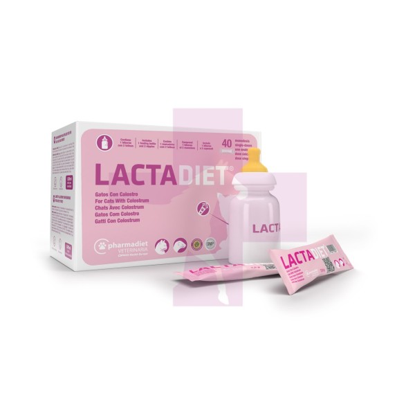 LACTADIET GATOS CALOSTRO 300 G (40 SOBRES X 7,5 G)